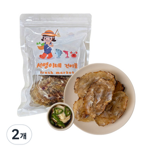 서건푸드 프리미엄 참쥐포중, 400g, 2개