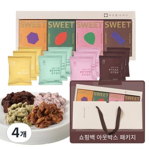 여섯별이야기 호두정과 4색 호두정원 선물세트, 4개