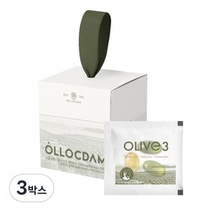 올록담 올리브3 EVOO 지중해 올리브오일 캡슐, 30정, 3박스