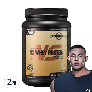 NS 웨이프로틴 곡물맛 단백질보충제 프로틴, 1kg, 2개