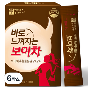 악마다이어트 바로 느껴지는 보이차, 14개입, 6박스