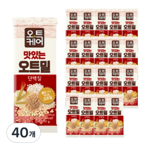 오트케어 오트밀가루 아침식사대용 선식 쉐이크 오트케어 맛있는 오트밀 단백질 개별포장