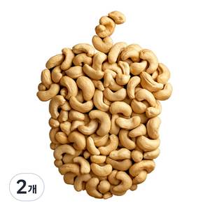 맛을 그리다 볶음 캐슈넛, 1kg, 2개