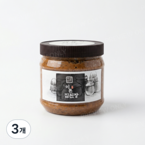 이론 집된장, 1kg, 3개