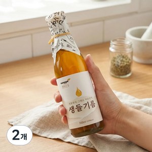 농가식품 생고:집 저온압착 생들기름, 350ml, 2개