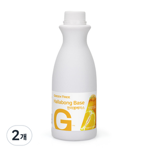 그린트리 한라봉 에이드 베이스 1.2kg, 1.2kg, 2개