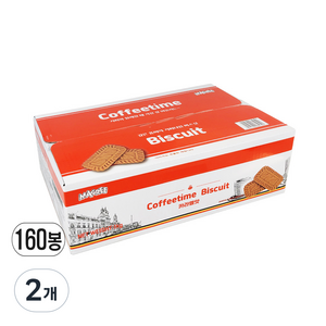 커피타임 비스킷 카라멜맛, 1kg, 2개