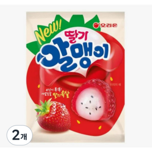 오리온 딸기알맹이, 81g, 2개