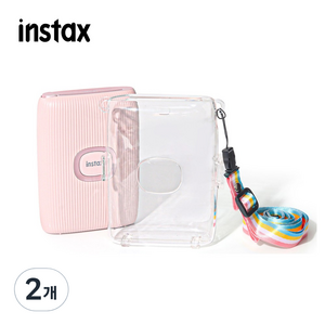 인스탁스 미니링크2 전용 투명케이스 (스트랩포함)