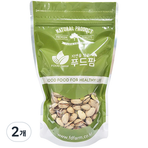 푸드팜 피스타치오 캘리포니아, 300g, 2개