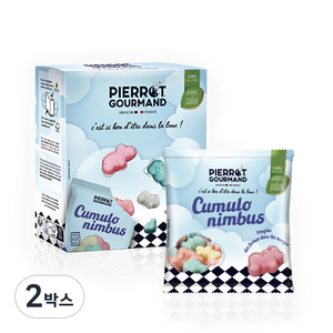 피에로구르망 프랑스 젤리 큐물로 님부스 252g 12개입 1개 1개 1박스 프랑스 젤리 수입과자 비건젤리 과일맛, 252g, 2박스