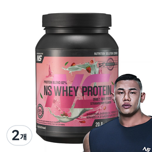 NS 웨이 프로틴 딸기맛 헬스보충제 단백질보충제, 450g, 2개