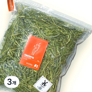 [티모시 1번초]No포샵!찐녹색 통통헤드! - 중량, 500g, 3개