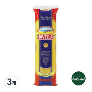 디벨라 링귀네 파스타, 500g, 3개