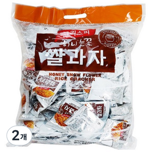 허니눈꽃 크리스피 쌀과자, 920g, 2개