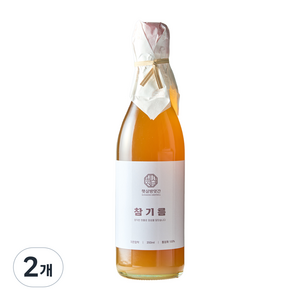 햇살방앗간 저온압착 참기름, 350ml, 2개