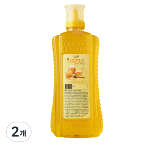 온리비푸드 순수 사양벌꿀, 2kg, 2개