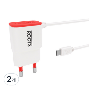 루츠 국내생산 C타입 일체형 충전기 군부대 충전기