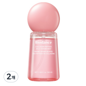 바이오던스 콜라겐 펩타이드 젤리 세럼 미스트, 50ml, 2개