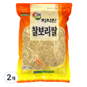 [신림농협] 26년산 햇곡 국산 찰보리쌀, 1kg, 2개
