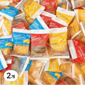 카디 비스킷 믹스1키로 170여봉지 대용량 개별포장, 1kg, 2개