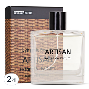 다이나믹뷰티 아티산 엑스트레 드 퍼퓸 (대용량) 부향률30% 최상위 퍼퓸을 이 가격에!!, 100ml, 2개