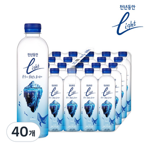 천년동안 라이트 해양심층수, 500ml, 40개