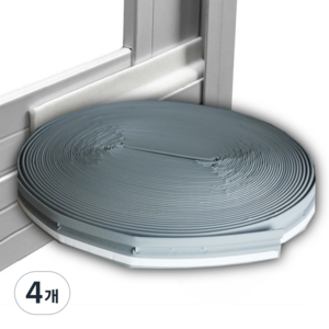 히트키퍼 프리미엄 신소재 20m 대용량 문풍지, 그레이, 4개