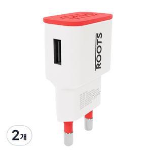 루츠 국내생산 USB 1포트 저전압 DC 5V 2A 저전력 저속충전 어댑터 홈캠 충전기