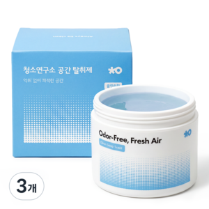 청소연구소 실내 고체 탈취제 클린솝향 300g 공간 탈취제 초강력 냄새제거 화장실 집안 담배냄새 제거, 300ml, 3개
