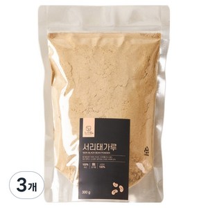 느으림 건강하게 두 번 볶은 국산 서리태가루, 500g, 3개