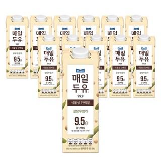 매일두유 99.9, 950ml, 12개_매일두유 999 950 소중한 하루를 위한 영양 강화