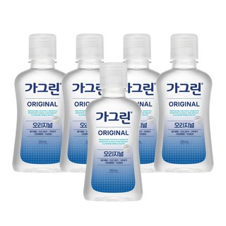 가그린 오리지널 구강청결제, 100ml, 5개