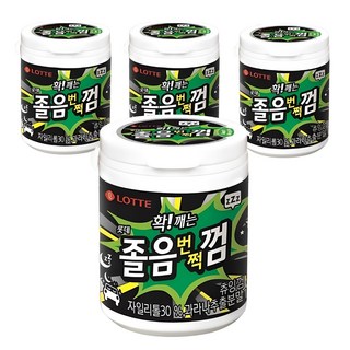 롯데웰푸드 졸음번쩍 껌 87g 4개 상품 이미지