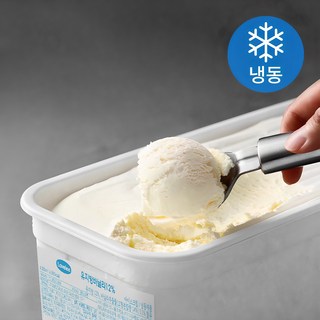 라벨리아이스크림 유지방 바닐라 아이스크림 (냉동), 4L, 1개입, 1개