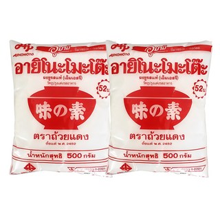 아지노모토 우마미 L 글루탐산나트륨 미원 조미료, 500g, 2개