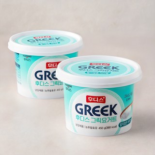 일동후디스 그릭 요거트 달지않은 저지방, 450g, 1개입, 2개