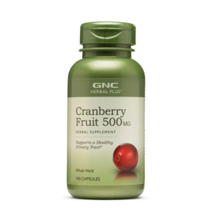GNC 健安喜 蔓越莓萃取膠囊 500mg, 100顆, 1罐