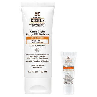 키엘 울트라 라이트 데일리 유브이 디펜스 썬스크린 SPF50+ PA++++, 1개, 60ml (+유브이 디펜스 썬스크린 5m)