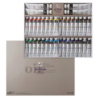 신한화구 전문가용 유화물감 세트