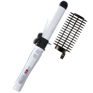퀸스 태양 오토 드라이롱 볼륨고데기 CG-AV01T, 화이트