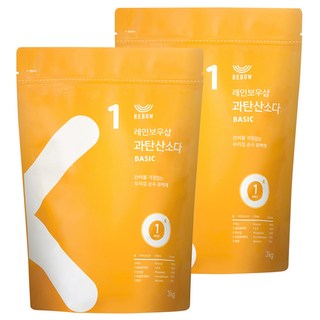 참자연 과탄산소다 산소계표백제, 3kg, 2개