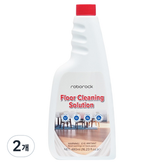 로보락 전용 세정제 480ml, 2개