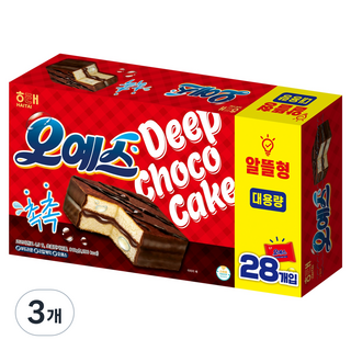해태제과 오예스 28p, 840g, 3개
