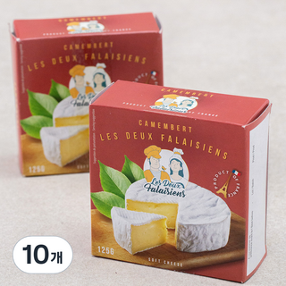 까망베르 레 드 팔래지엉, 125g, 1개입, 10개