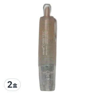 oval 歐文 按鍵修正帶 霧透系列 QSR-506，5mmx6m，10個, 霧杏, 2盒