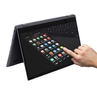 플립북 무선 13 테블릿PC, Android, 1GB, 1GB, 실버, Wi-Fi