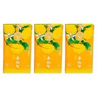 다하 제주 유자청 스틱, 25g, 15개입, 3개