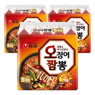 오징어짬뽕 124g, 15개