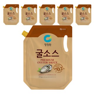 청정원 굴소스 2kg 6개 상품 이미지